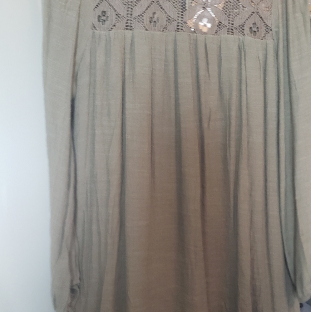 Olive Green Dress Bought at a local Boutique. Lg s